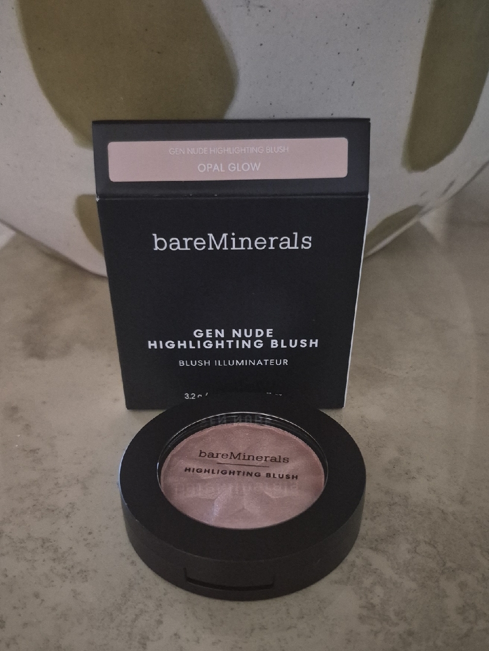 bareMinerals Gen Nude Highlighting Blush - Opal Glow (Soft Peachy Nude)